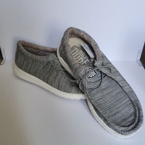 Hey Dude Boys Gray Slip-On Loafers